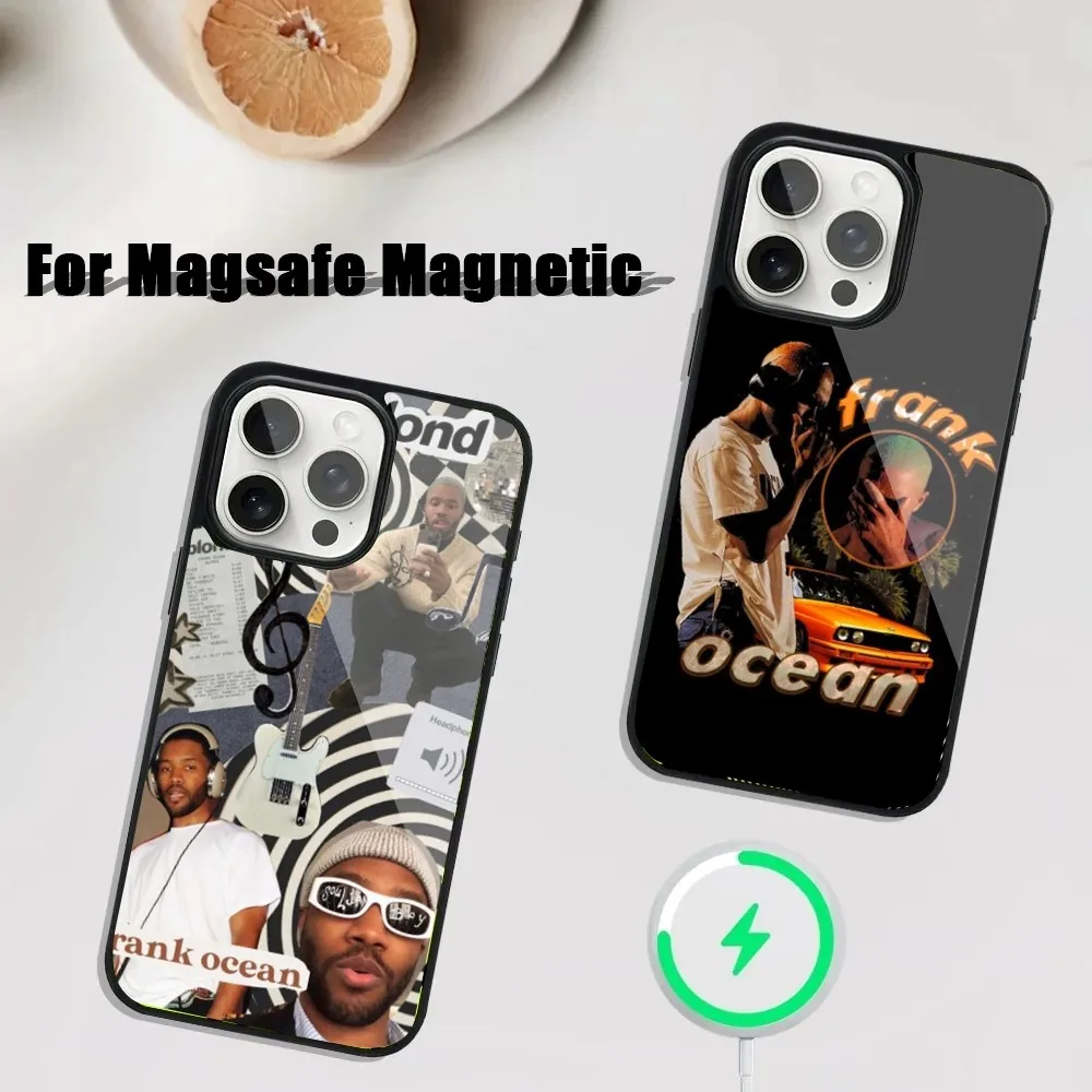 F-Frank Ocean B-Blonde Phone Case For iPhone 16,15,14,13,12,11,Plus,Pro,Max Mini Magsafe Magnetic Wireless Charging