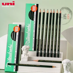 Japanese Stationery 12pcs Uni Sketch Pencil 9800 HB/14B/12B/2B/10B Professional Art Student Special Drawing Soft Carbon Stylo