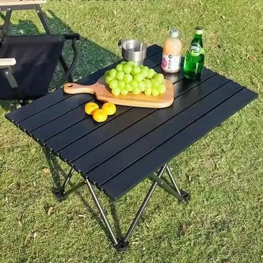Outdoor folding roll-up table, camping table, picnic table, portable equipment, simple small table, office table, coffee table