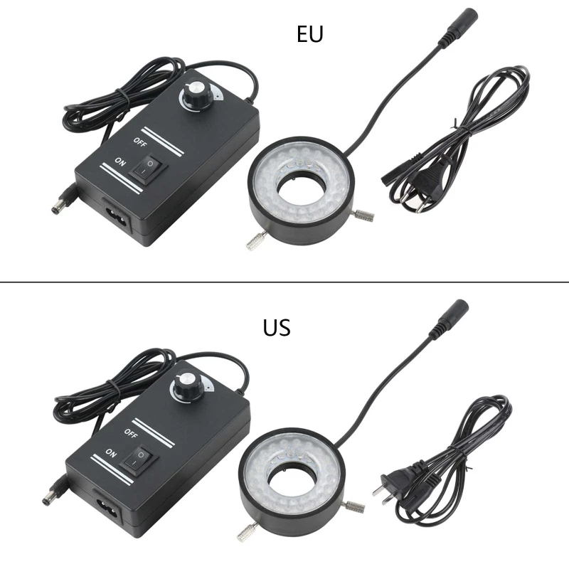 ipiip LED Ring Light Lamp for Illuminator Lighting Sourse for Industry Stereo Microsco