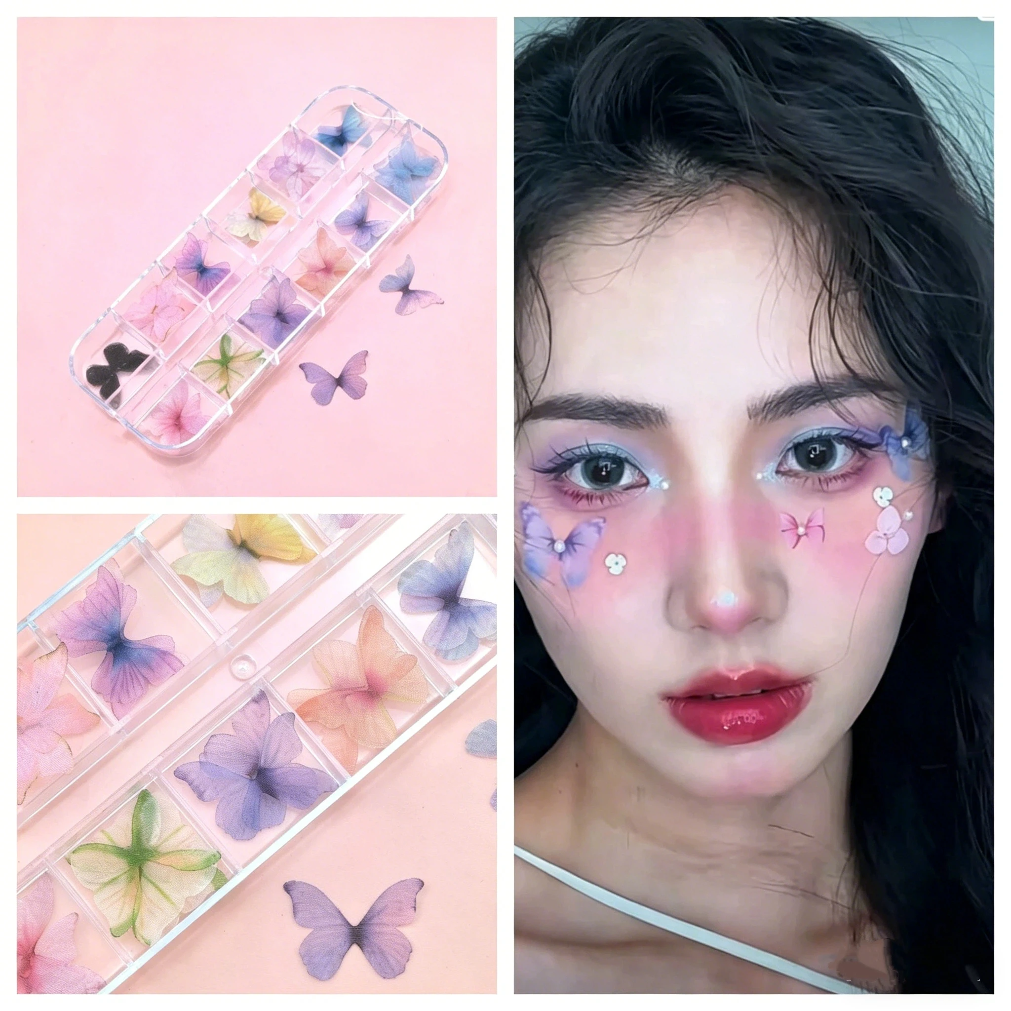 Butterfly Face Self-adhesive D - Nail Art Nail Art recension och pris