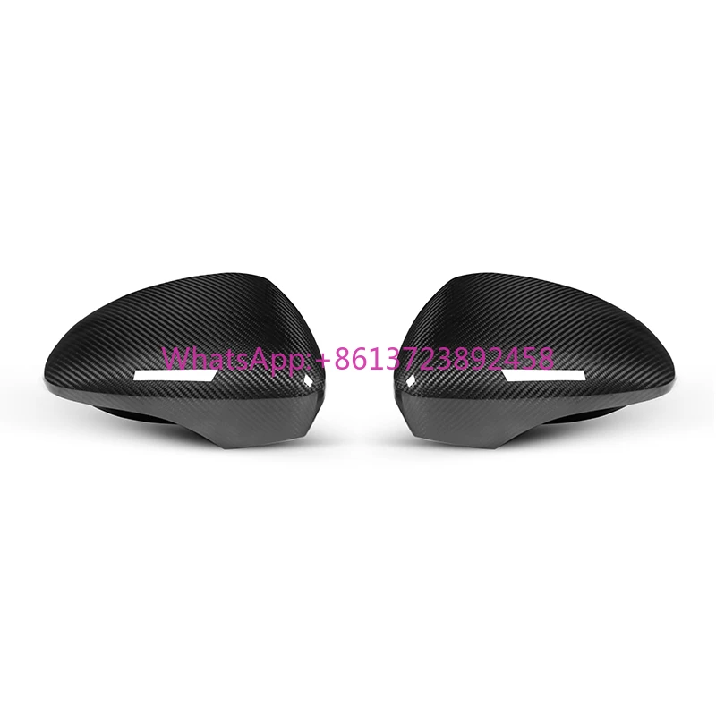 

100% Dry Carbon Mirror Covers Without lane Assist for Porsche Panamera 971 2017-2021 LHD Replacement Side Mirror Cover