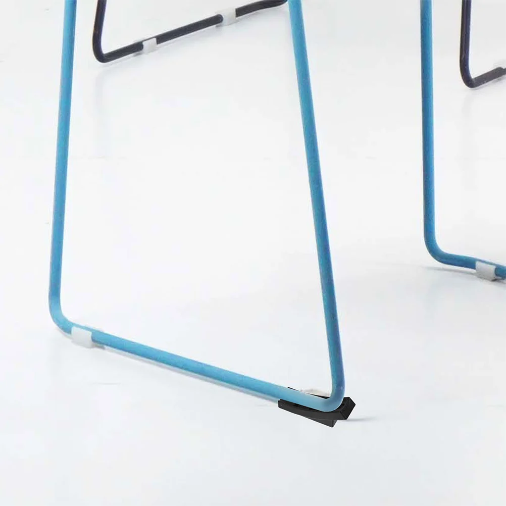 10 قطعة منصات الساق الأثاث البلاستيك قارب على شكل حافظات الأرضية مكتب الحديد الإطار الكراسي عدم الانزلاق كرسي القدم يغطي خدش الضوضاء #1