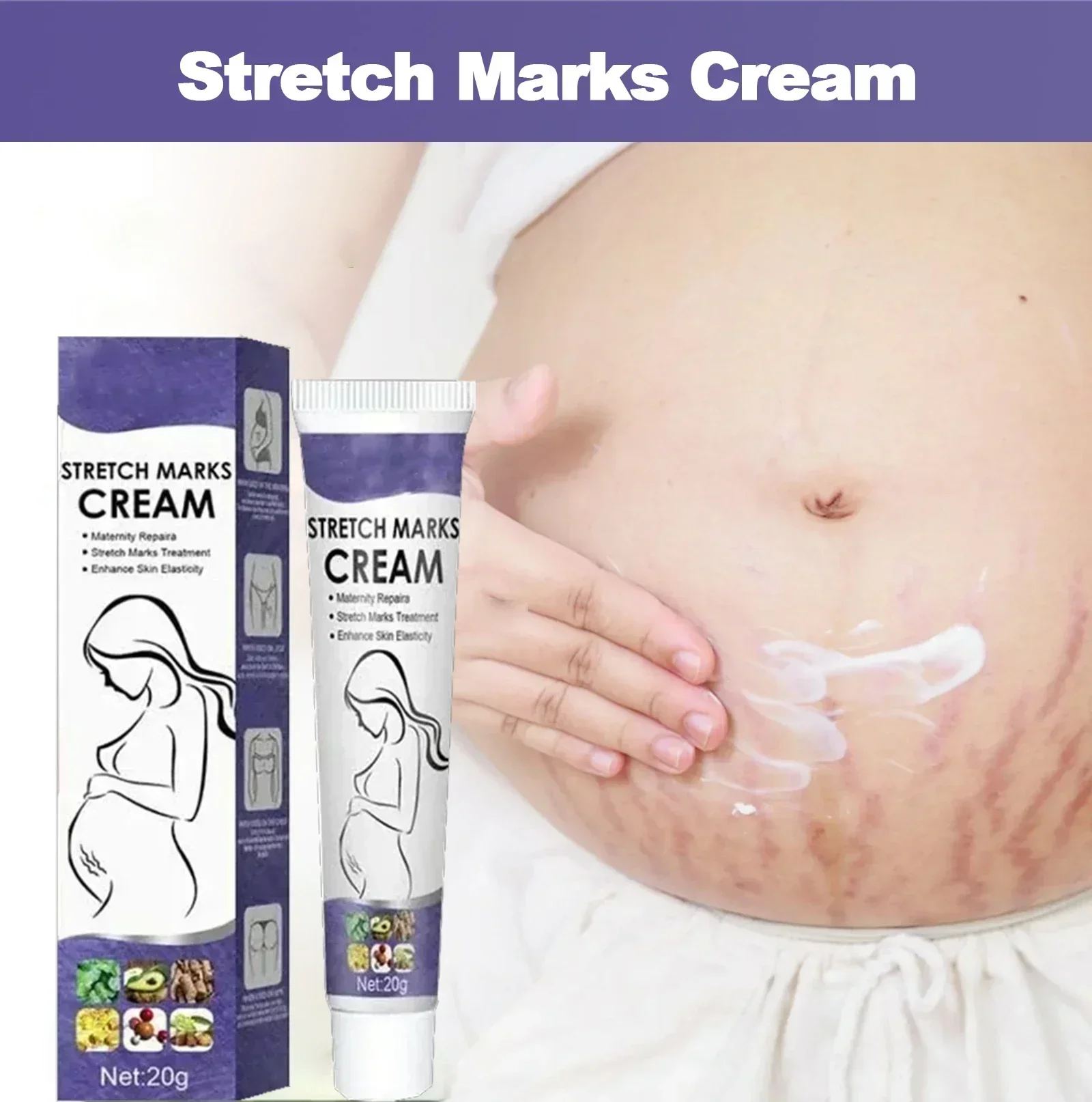 HOT SALE Stretch Mark Removal Cream Postpartum Repair Cream For Pregnant Women Obesity Mark Growth Mark Thigh Tightening