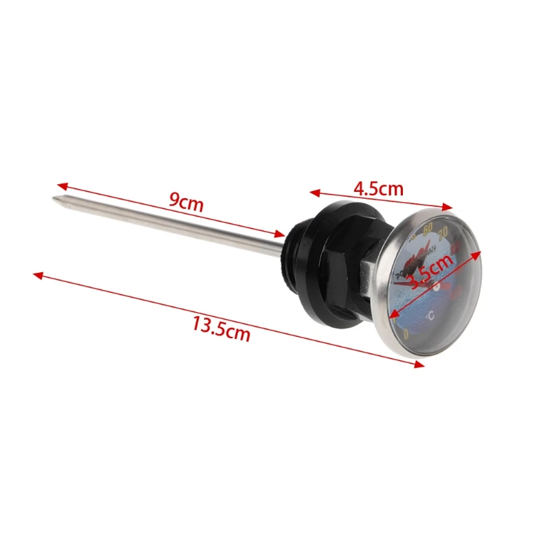 Suitable for 110cc 125cc Dirt Pit Bike ATV Motorbike Car Accessories Engine Dipstick Oil Fill for Tank Temperature