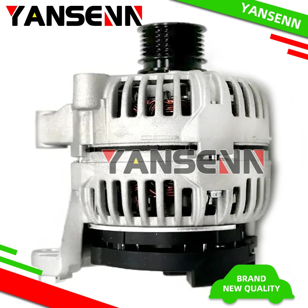 12V/120A CW 6-Groove New Alternator  for BMW E46 325Ci 330Ci 2004-2006 325i 330i E85  12317519618, 0124515105, 12317519620 view 2