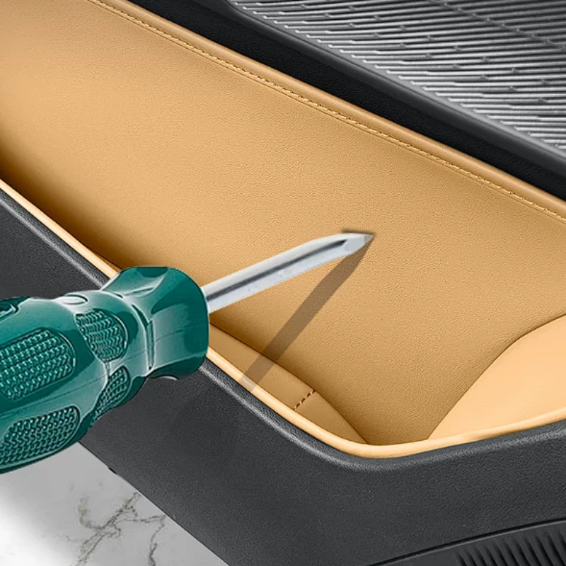 

For Geely Galaxy Starship 7 EM-i Car Door Storage Slot Mat OEM Color Leather Storage Bag Anti-scratch Interior Mod Accessories