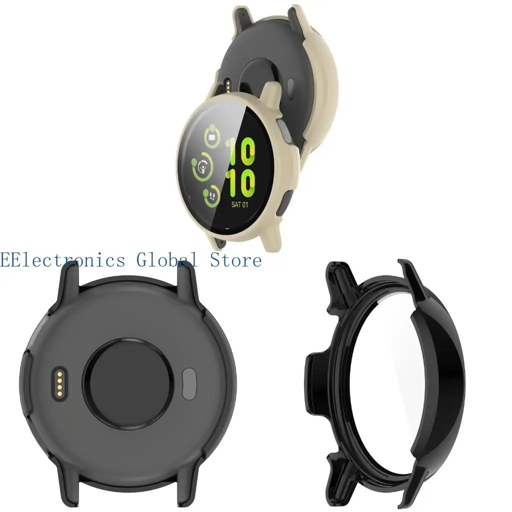 

462B Wwatch рама корпуса сдержанной стеклянной пленки, подходящая для Vivoactive 5 Active 5 5 Screen Shower Shells Shock