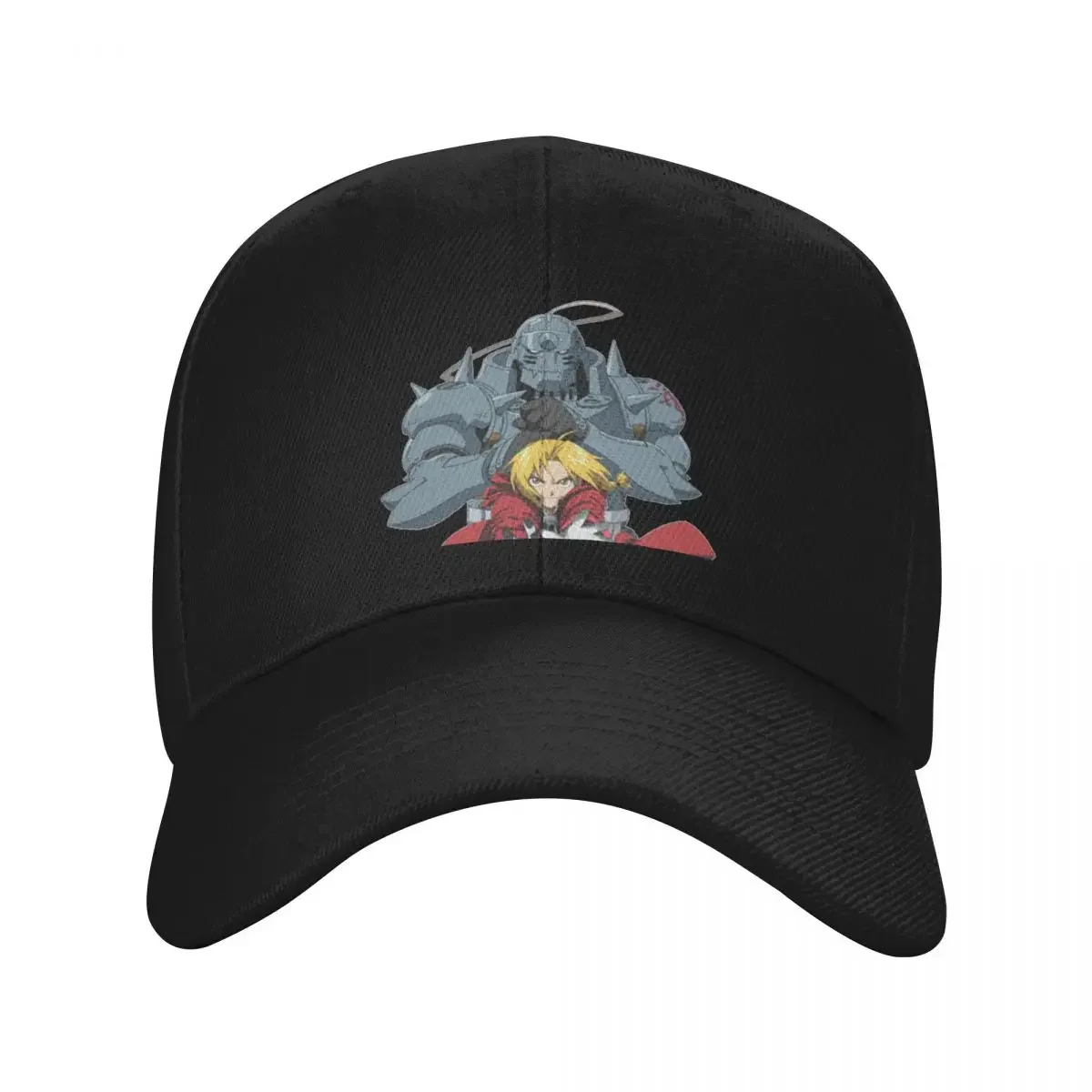 

fullmetal alchemist brotherhood Baseball Cap Fishing cap dad hat Women Beach Fashion Men's