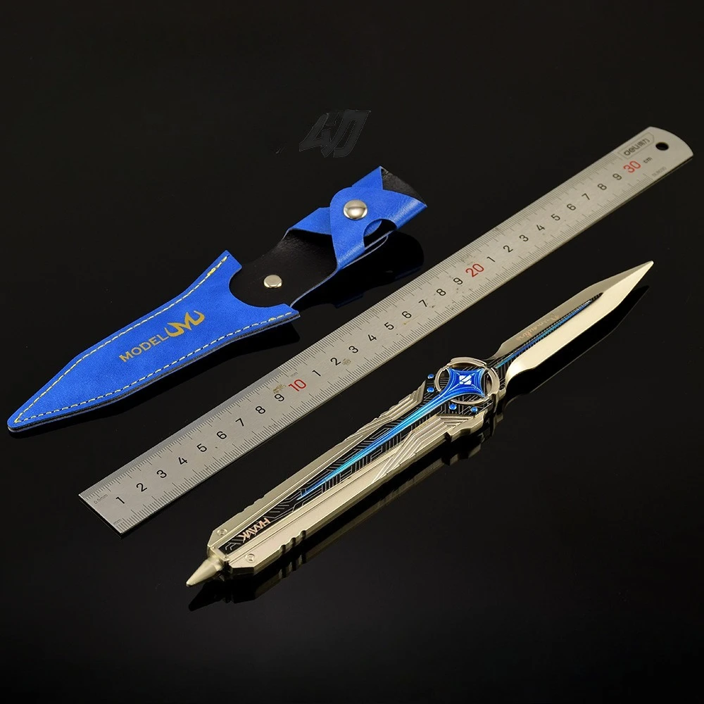 26CM Delta Force Chinese Game Randapparatuur North Star Mes Metaal Ambachtelijk Model Collectible Bureauornamenten Creatieve cadeaus voor jongen