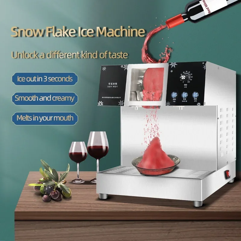 Korean Milk Ice Machine /Snowflake Ice Machine Bingsu Machine Snow ice-cream for Coffee/Milk-tea/Restaurant