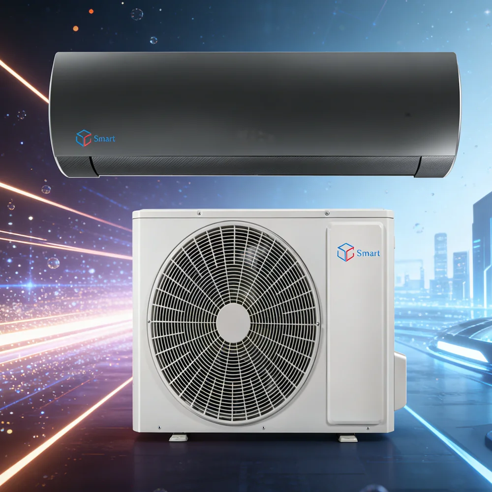 Aire Acondicionado Inverter DC de 220V y 9000 BTU, 1 HP, Montado en Pared, Mini Split, Frío y Calor, Precio de Fábrica
