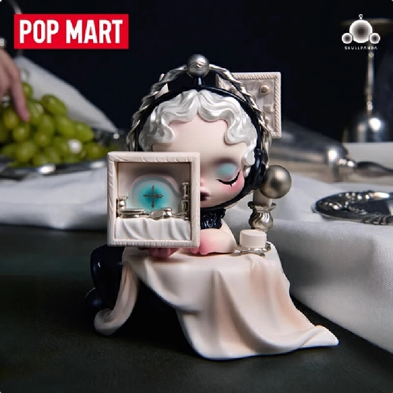 새로운 정품 팝마트 스컬판다 아로마테라피 캔들 블라인드 박스 더 피스트 비긴즈 시리즈 패션 컵 모델 미스터리 컬렉션 선물