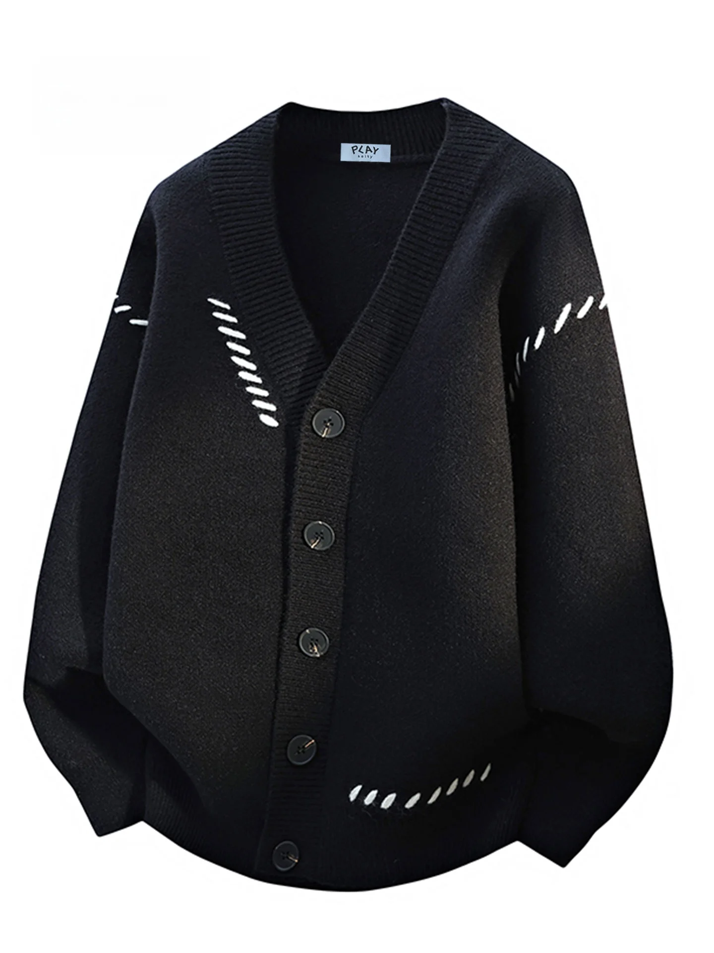 

Play Hei Knitted Open Cardigan Casual Versatile Loose Outerwear for Couples Autumn Winter Faion Brand Warmth And Sle