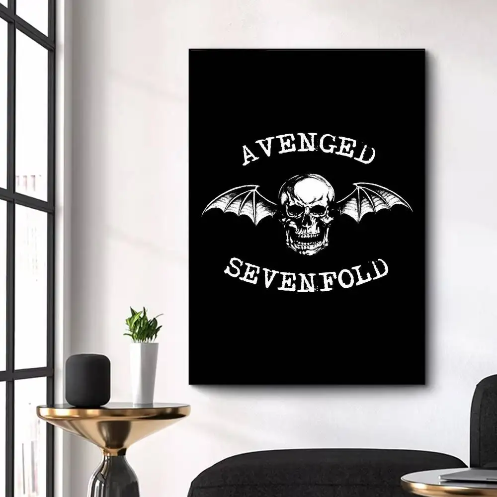 Avenged Sevenfold  Poster Waterproof Wall Art Sticker For Bar Living Room Vintage Decor High Quality Print Gift
