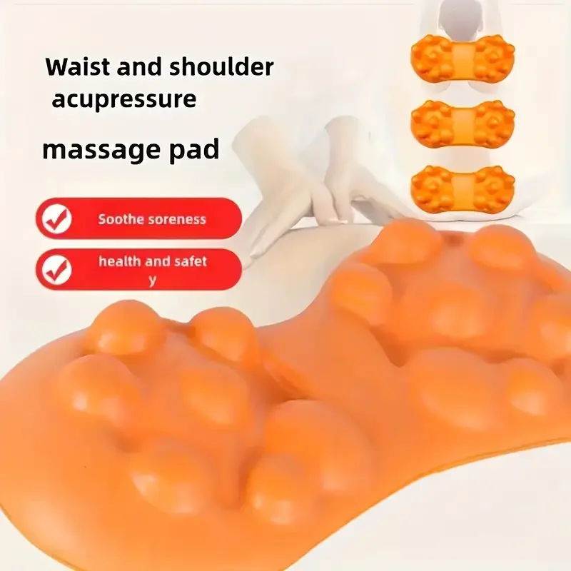 Herramienta de masaje de cuerpo completo para relajación muscular con 14 puntos de disparo para espalda, hombros, piernas y soporte para espalda baja, masajeador de cintura