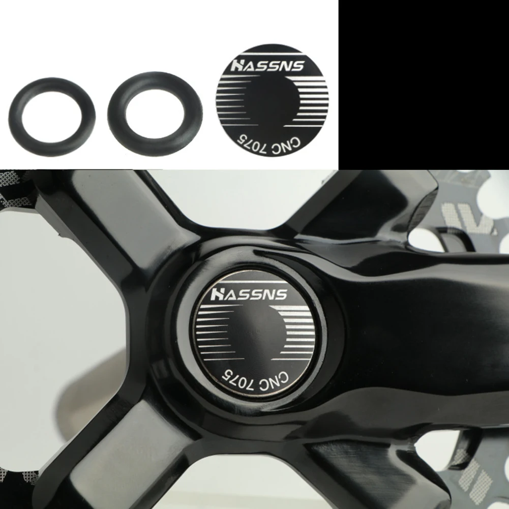 

Bike Crank Cap Waterproof With Waterproof Washer Crank Arm Integrated Part Replacement Road Bike Accessories Aluminum Alloy