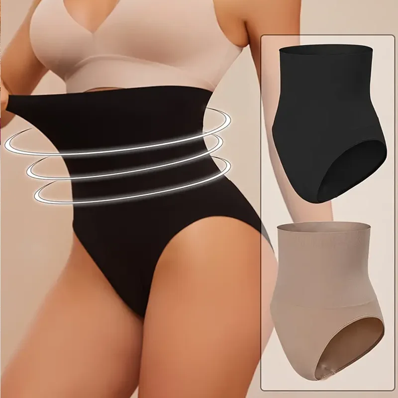 Women High Waist Shaper Panties Body Seamless Control Body Slimming Shapewear Girdle Underwear Yoga Gym Sports Panties S-XXXL