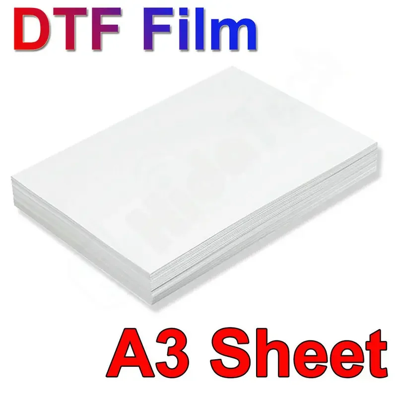 Película PET DTF para impresora Epson R1390 L1800 DX5 A4, película PET directa para impresora de película para máquina herramienta de impresión por transferencia de tinta DTF