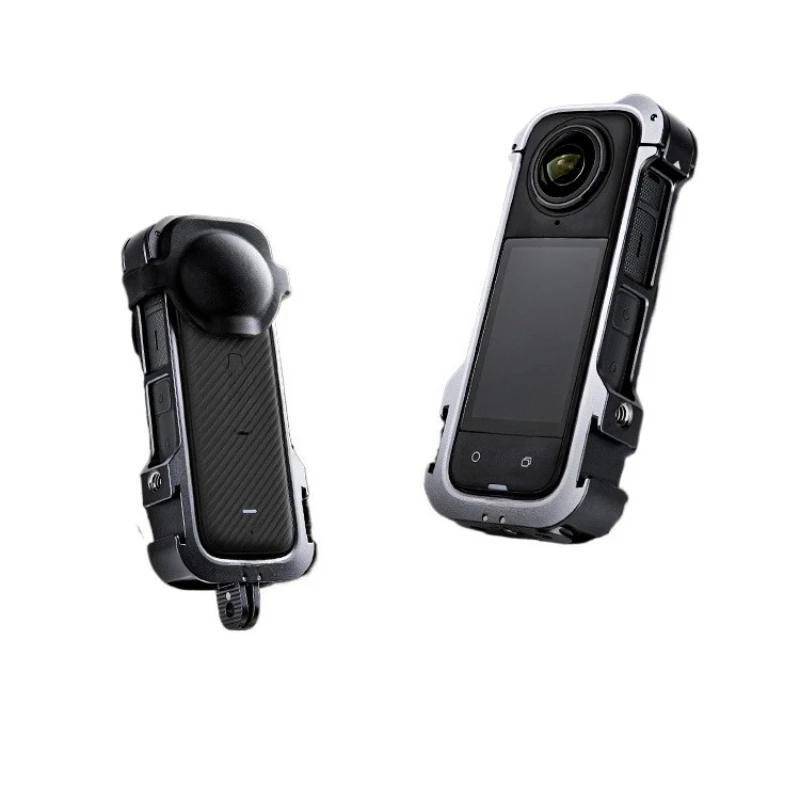 

For Insta360 X4 Rabbit Cage Action Camera Accessories, Metal Protection Frame