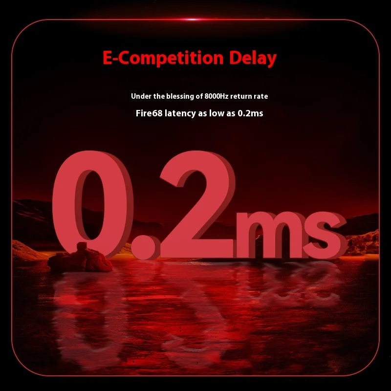 New MADLIONS Fire68/Fire68 Ultra Gaming Magnetic Axis Keyboard Full Key Hot Swappable All Aluminum  Keyboard Office Gaming Gifts