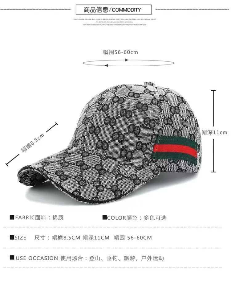 2025 قبعات البيسبول المطرزة موضة الرجال والنساء قبعات الربيع الصيف Snapback قبعة الهيب هوب قابل للتعديل قناع عالي الجودة