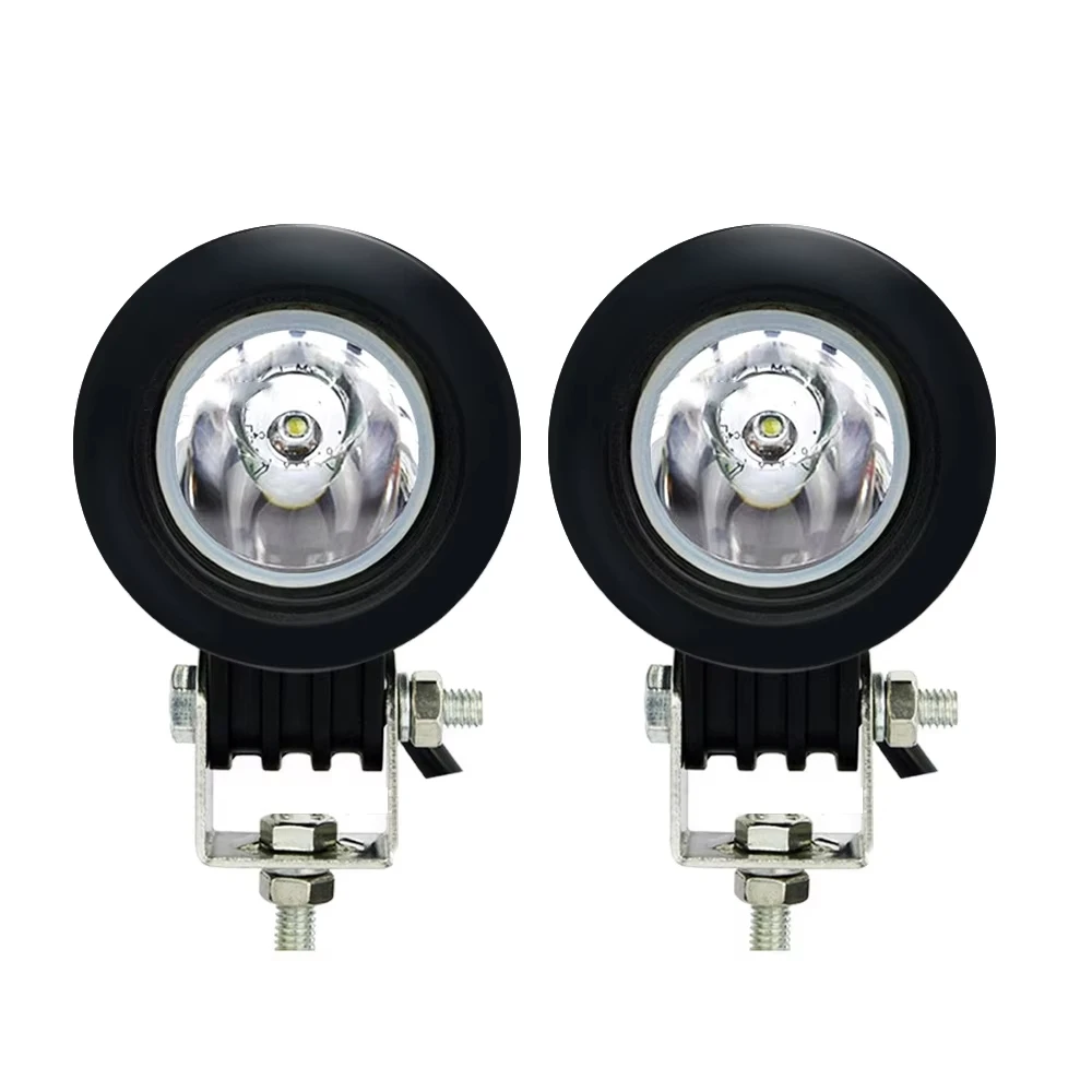 Motorcycle LED Work 2Inch Light 10W 12V 24V Mini Auto Truck ATV 4X4 4WD Car Tractor Bicycle Indicator Fog Lamp Driving Headlight