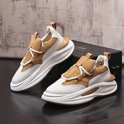 Fashion Men Causal Shoes Designer Sneakers Outdoor Luxury Basketball Shoes Platform Comfortable Sports Casual Soft-soled Shoes