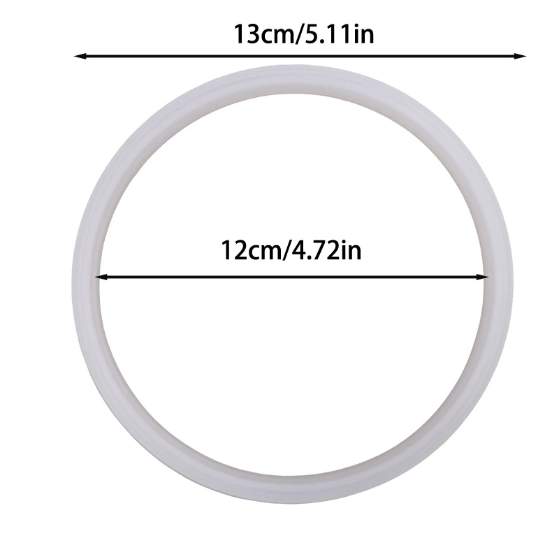 1PC Sealing Ring Sausage Syringe Hot Dog Maker Sealing Silicone GASKET Sanitary For Commercial Vertical Enema Machine 3L/5L/7L