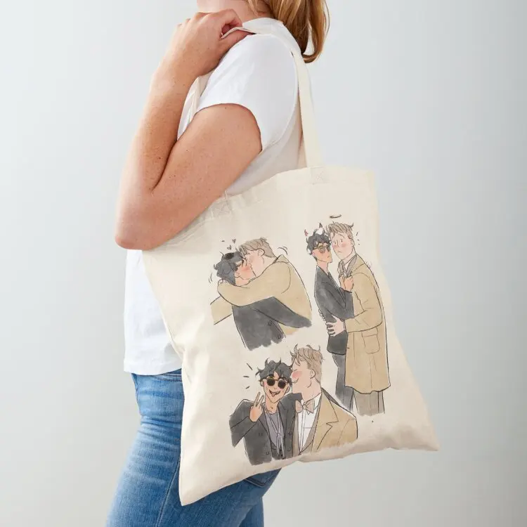 

Heartstopper Nick and Charlie - Nick And Charlie Heartstopper Tote Bag Eco bag sacs de shopping