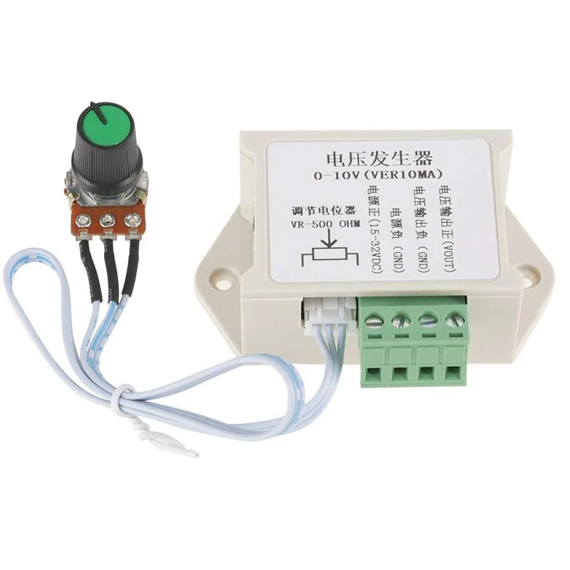 Fine DC Voltage Generator Module 0-10V 10MA Adjustable Analog Voltage Signal Generator Used for PLC MCU Industrial Controller