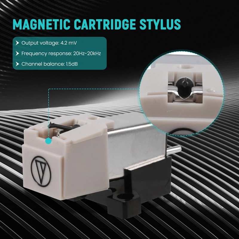Cartucho magnético para tocadiscos, aguja para tocadiscos, fonógrafo, Platenspeler, reproductor de discos, AT3600L