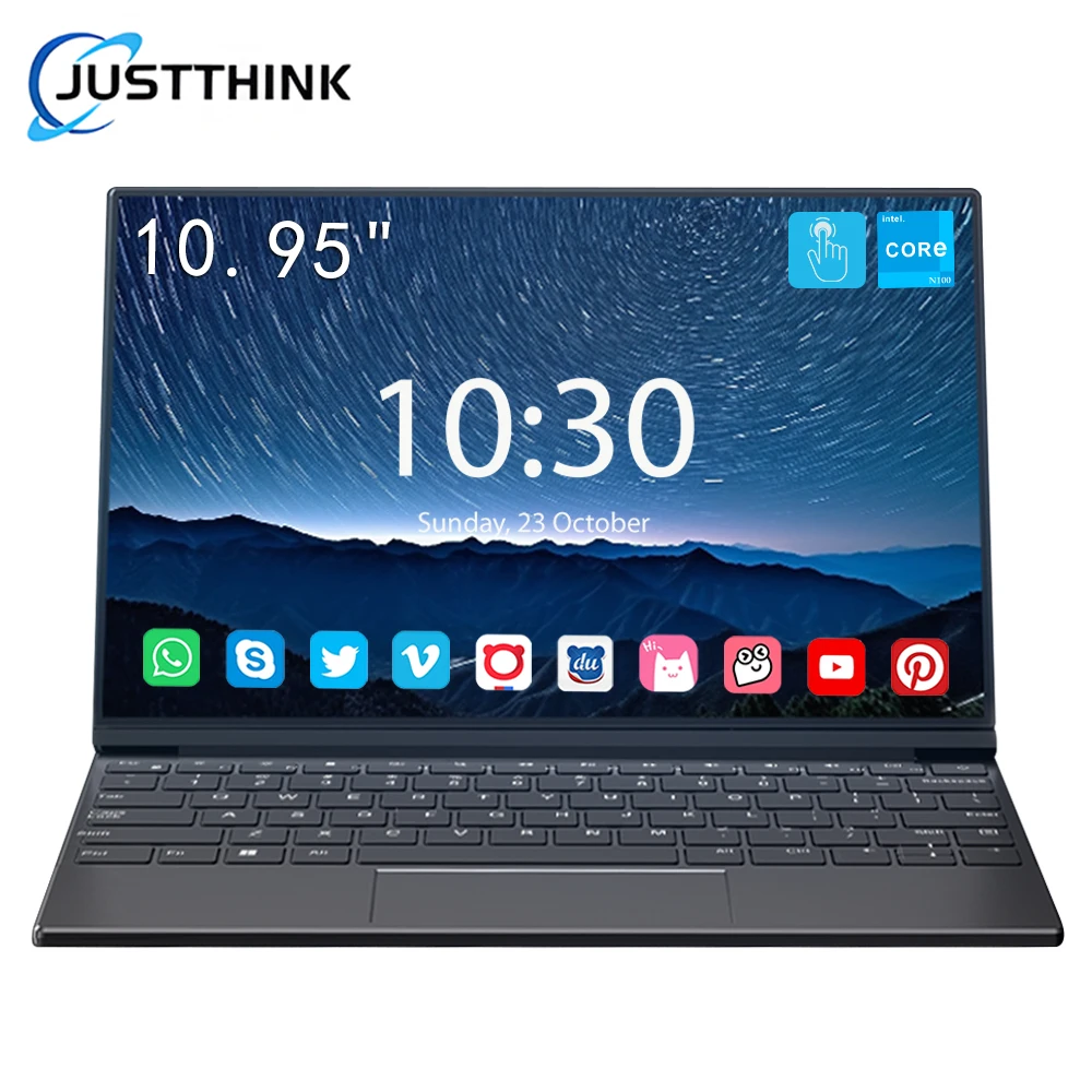 10.95インチ 2-in-1 ノートパソコン Intel Core i5-1235U 顔認証