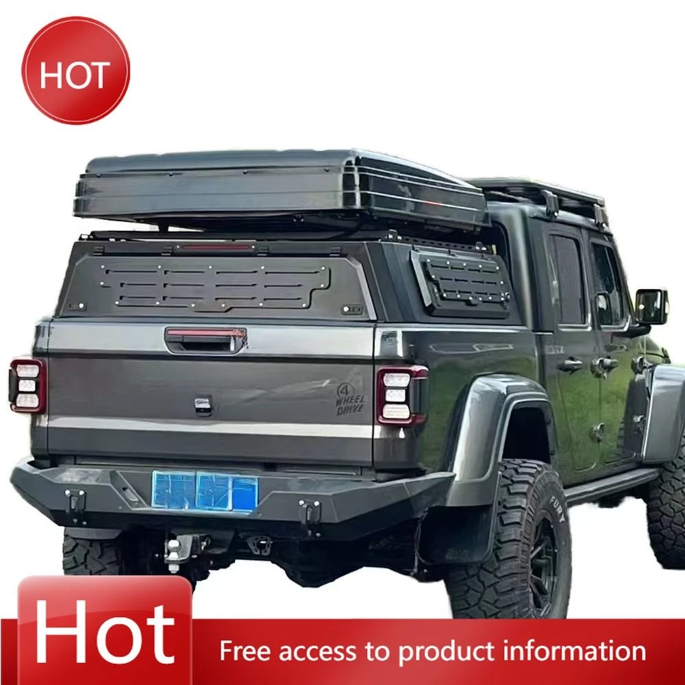 

Новинка для пикапа 4X4, грузовика, кемпера, навеса для кровати, колпачки для гладиатора, водонепроницаемый стальной жесткий чехол Tonneau