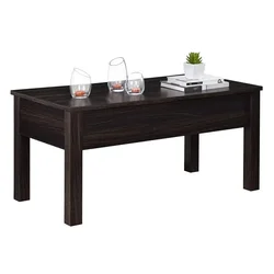 Lift Top Coffee Table for Living Room Espresso Lift Top Furniture Sofa Tea  Cafe