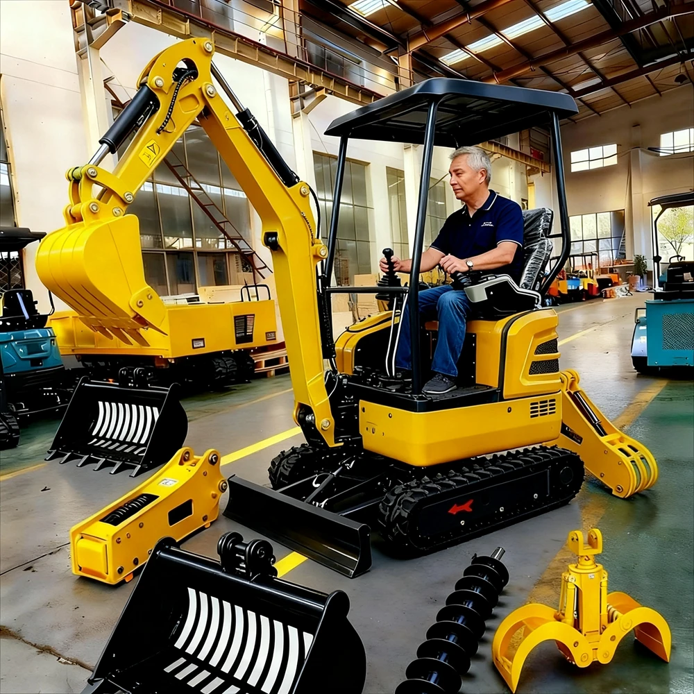 

Мини-экскаватор 1.7 тонны, многофункциональный, для строительных работ, 3.0 тонны, 0.8 тонны, с двигателем Yanmar, CE EPA Euro 5, прямые продажи от производителя