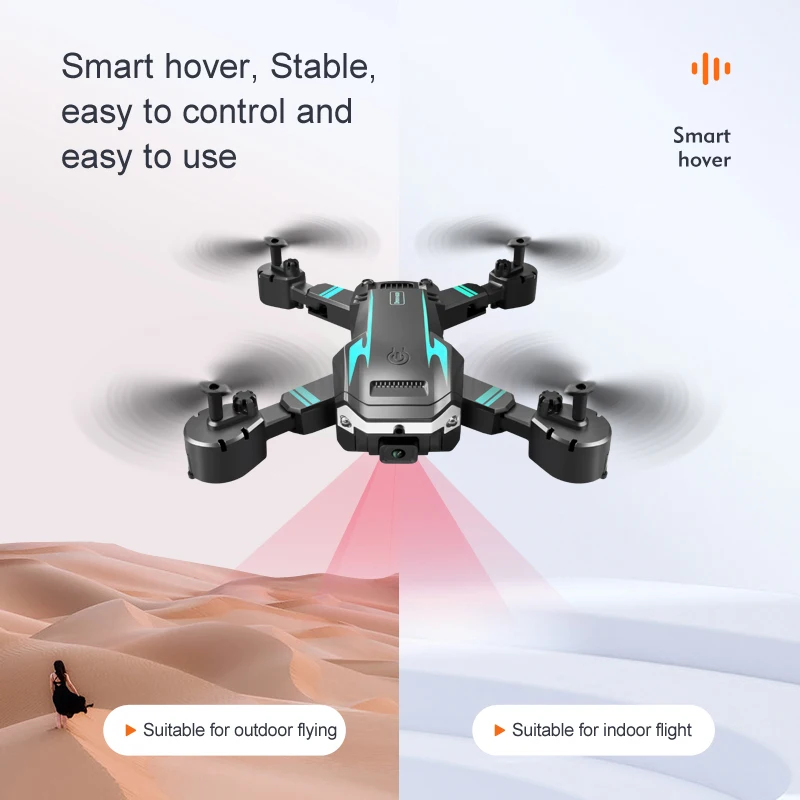 KBDFA New G6 Professional Foldable Quadcopter Aerial Drone S6 HD Camera GPS  RC Helicopter FPV WIFI Obstacle Avoidance Toy Gifts