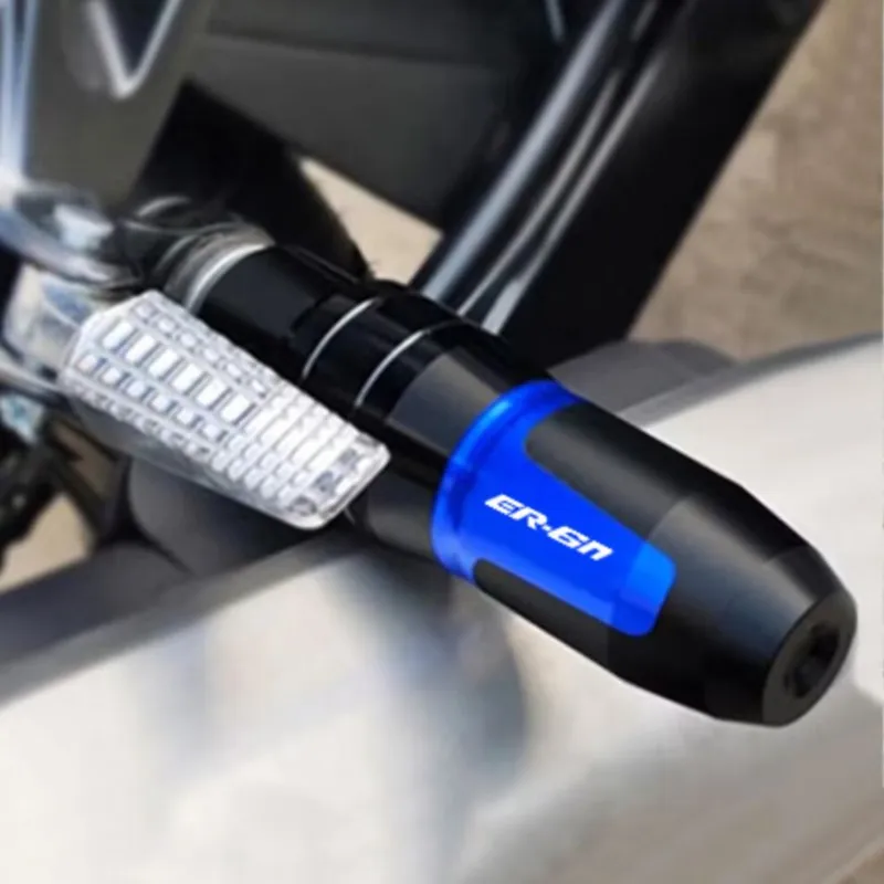 

Frame Exhaust Sliders Anti Crash Pad Protector FOR KAWASAKI ER6N ER-6N 2010-2021 Motorcycle Falling Protection 2018 2019 2020