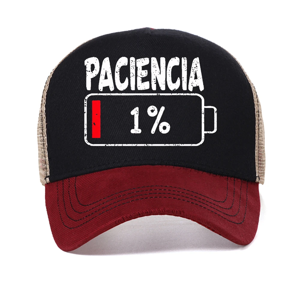 

Summer Harajuku Funny Vibrant Spanish Letter Print baseball cap Streetwear Fashion Harajuku Men Women caps mesh trucker hats