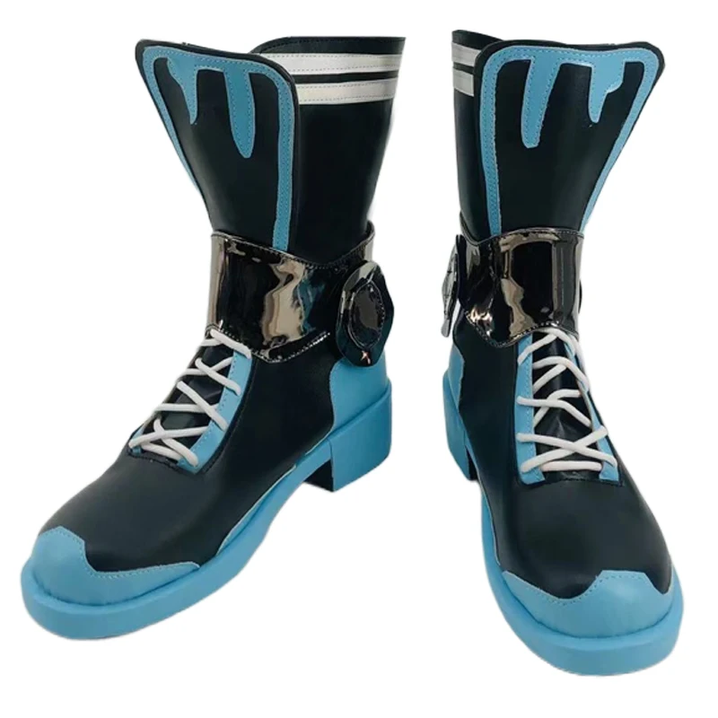 Chaussures de cosplay sur mesure pour filles, bottes de jeu de première ligne, accessoire de cosplay de fête d'Halloween, accessoire de costume de Florence, jeu de plis