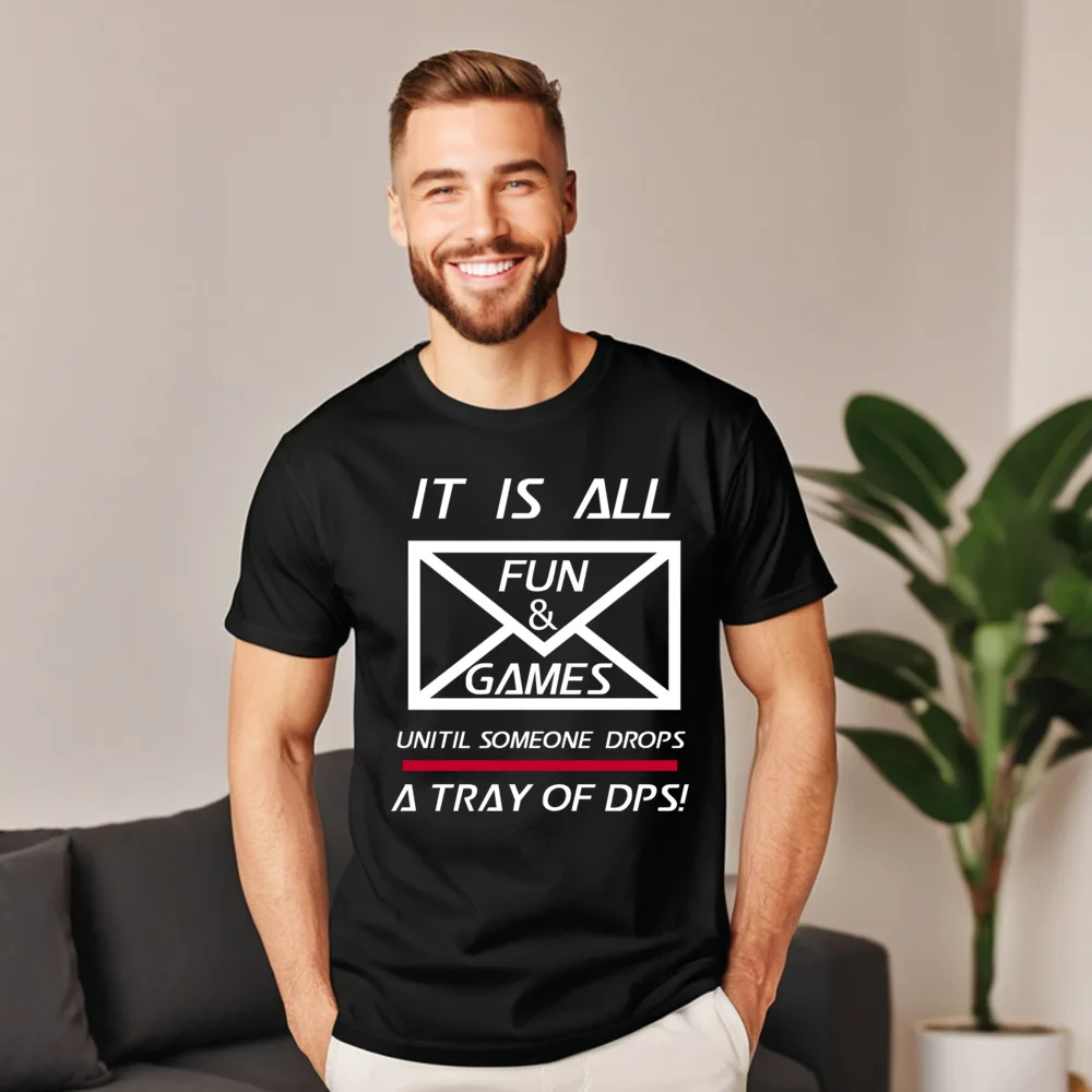 

Posta Worker Shirt A Fun Party VALENTINE DAY All Cotton Round Collar Youth Tops Tees Tee-Shirts Hip Hop Short Sleeve T-shirts