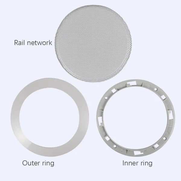 FULL-Ceiling Speaker Grille, 4-Inch Ceiling Embedded Audio Speaker Grille