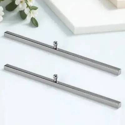 2Pcs Waterproof Stainless Steel Calligraphy Paperweight Durable Easy Clean Paper Pressing Tools Calligraphy Training Supplies