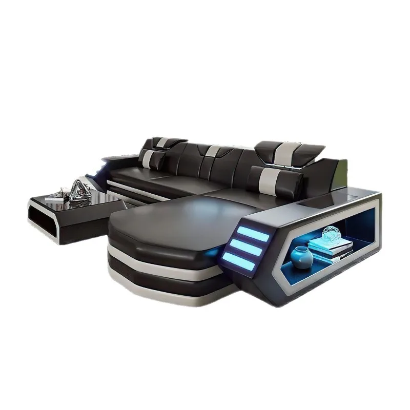 Modern simple size apartment functional sofa multi-functional living room sofa