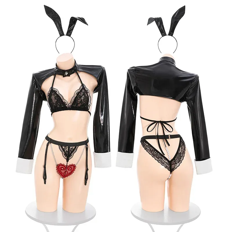 Pakaian Dalam Seksi Gadis Kelinci Klub Malam Pakaian Piyama Godaan Tidak Beragam Pembantu Kelinci Cinta Permainan Peran Kostum Erotis