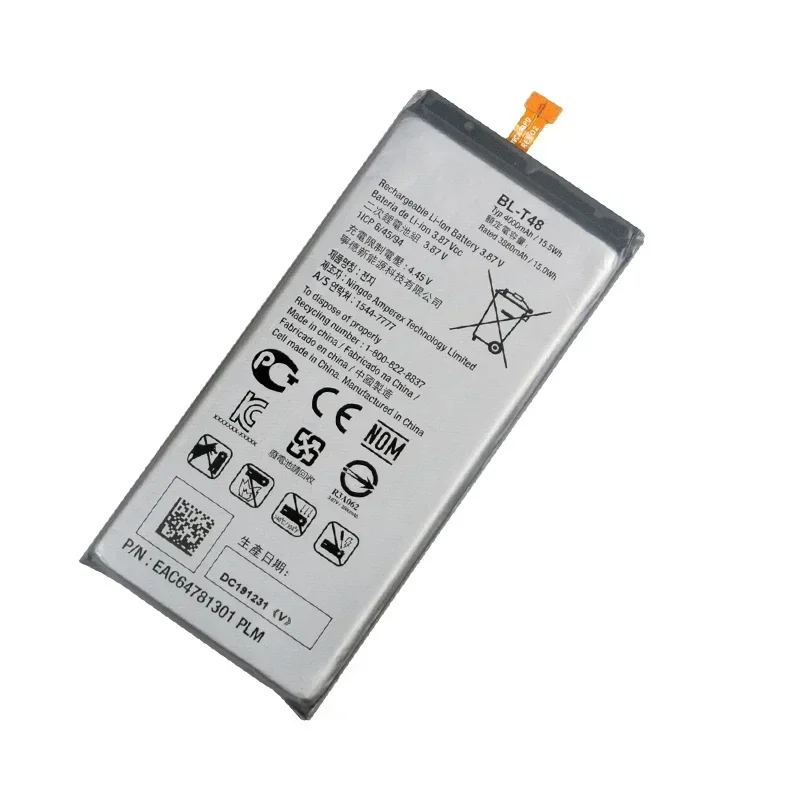 Original BL-T48 4000mAh Battery For LG STYLO 6 LM-Q730MM  BL T48  Mobile phone Batteries+Tools