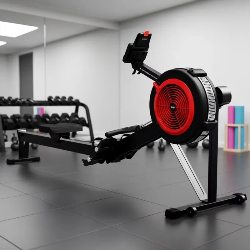 

YTYIN Air Rower Heart Rate 10-Level Adjustable Resistance Durable Steel Construction Lithium Battery For Home Use Cardio