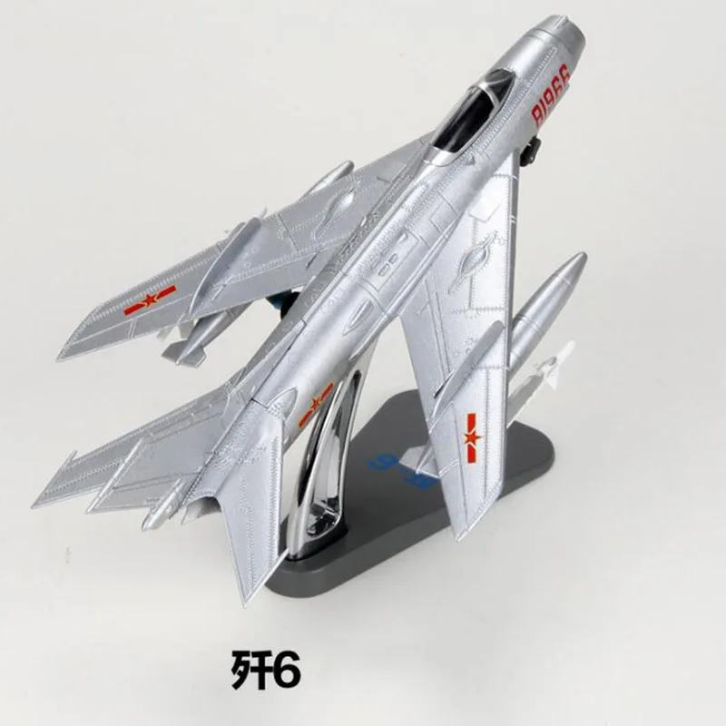 17 China Ver Aviation aircraft 1/72 scale Army Fresco Jian 5 J-6 Fighter Mig airplane models adult children toys f display show