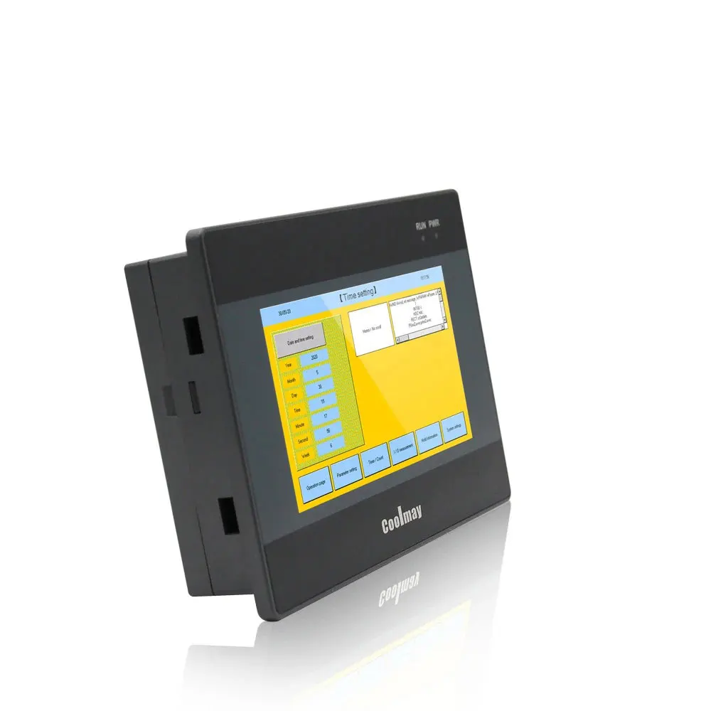 Coolmay Hmi Display Screen Panel 4.3 Inch TK6043FH 408MHz Human Machine Interface Display Calendar Support All PLC