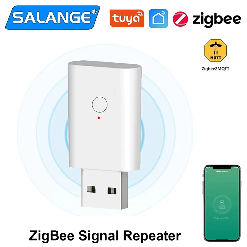 Tuya ZigBee 3.0 Signal Repeater USB Signal Amplifier Extender for Smart Automation Devices Module Home Assistant ZigBee2MQTT